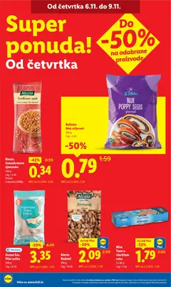 Pregled letka Katalog trgovine Lidl vrijedi od 03.11.2025 | Stranica: 70