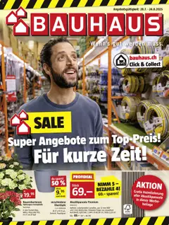 Vorschau des Merkblatts Aktionen vom Shop Bauhaus gültig von 28.07.2025 bis 24.08.2025
