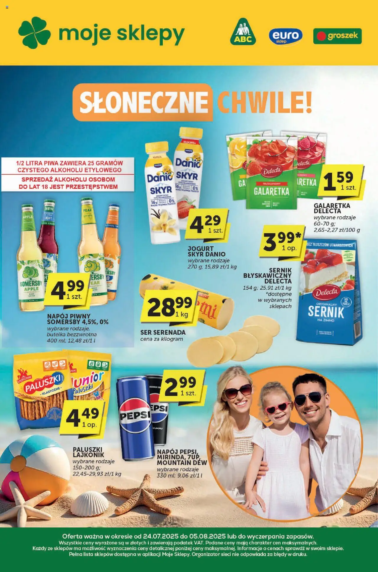 Euro Sklep Katalog od 24.07.2025 - Nowa Gazetka - Numer strony 1