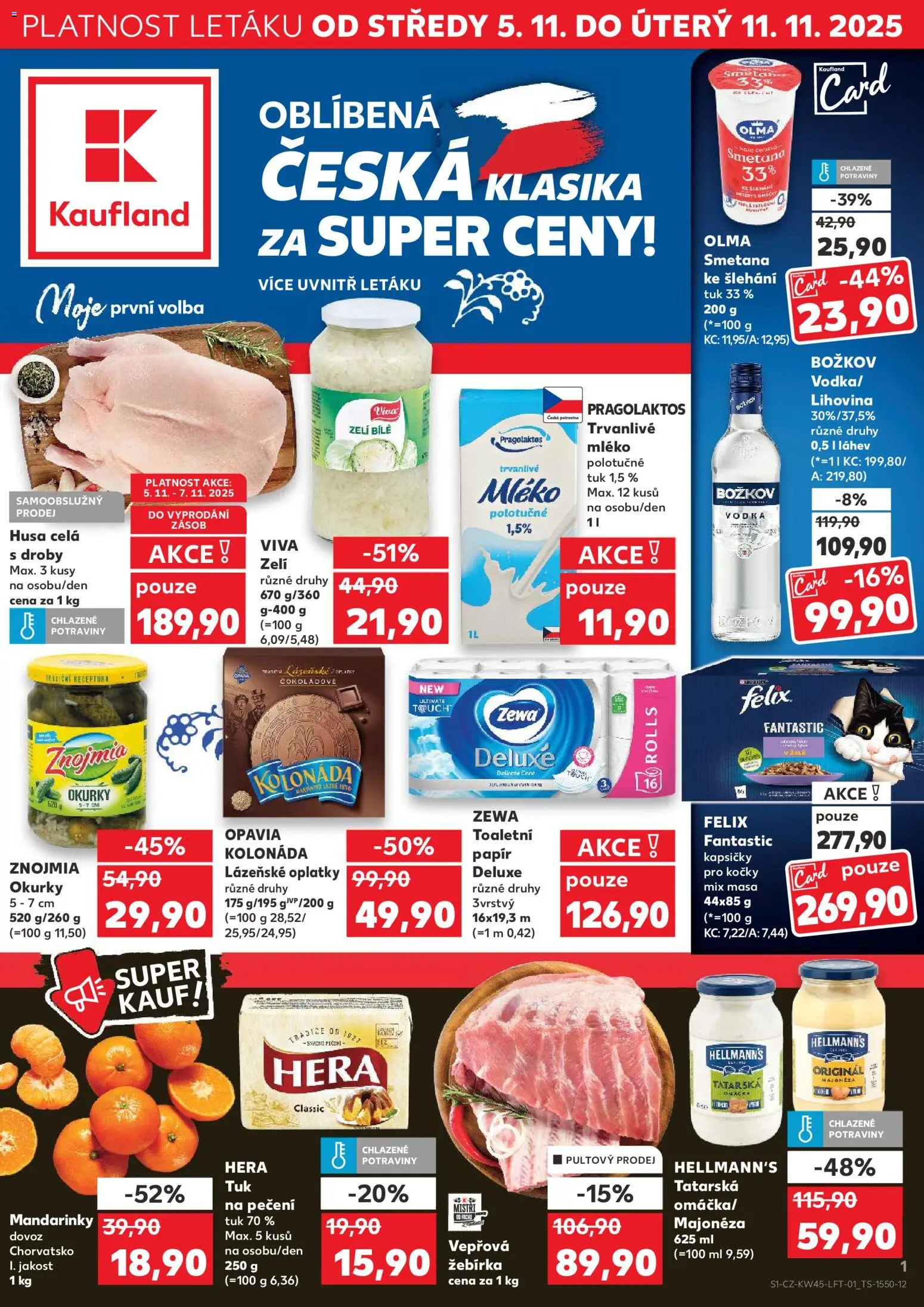 Náhled nabídky: Kaufland Leták - Praha 4 platný od 05.11.2025