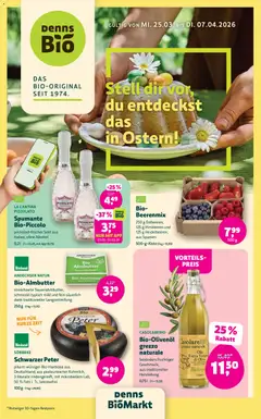Vorschau der Angebote: Denns BioMarkt Denns BioMarkt Angebote gültig ab 25.03.2026