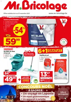 Voorbeeld van Folder / Publicité van winkel Mr Bricolage geldig vanaf 04/11/2025