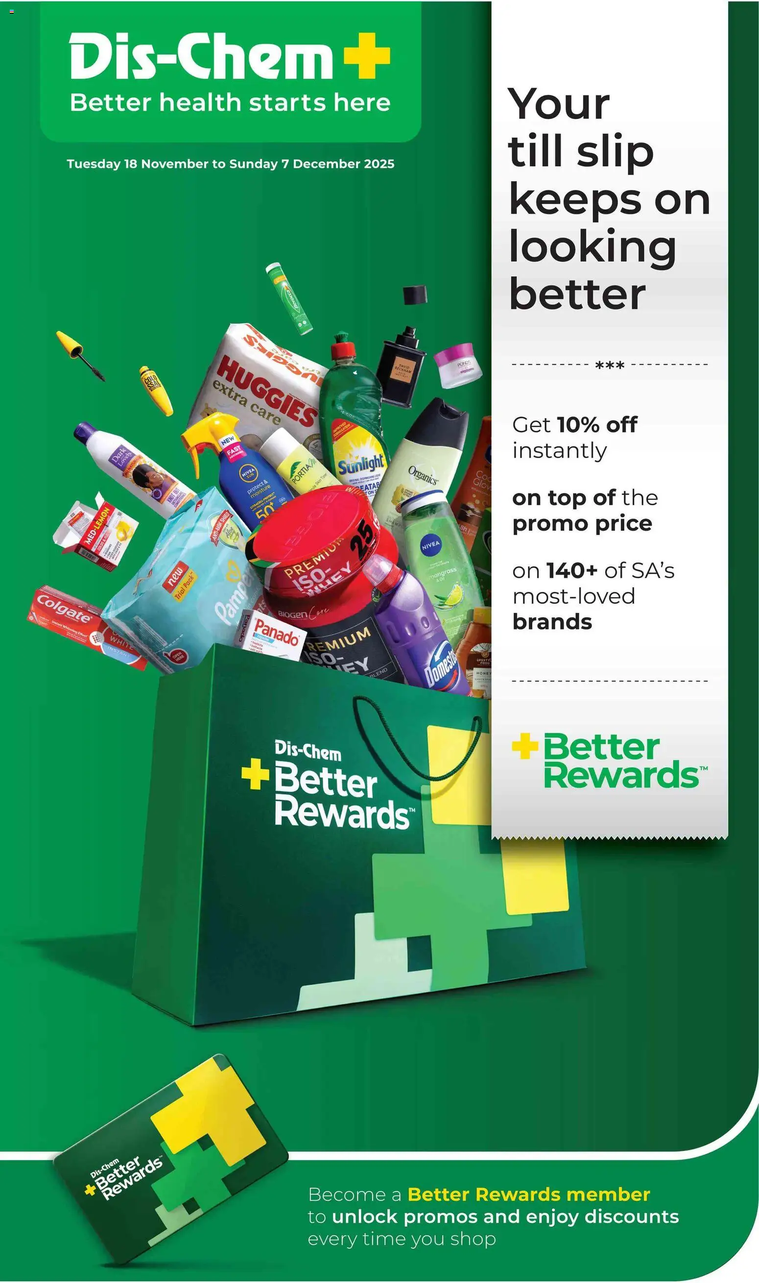 Preview of Dis-Chem flyer valid from 18/11/2025