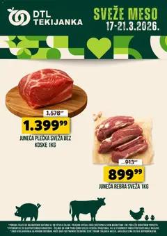 Pregled Tekijanka kataloga - važi od 17.03.2026