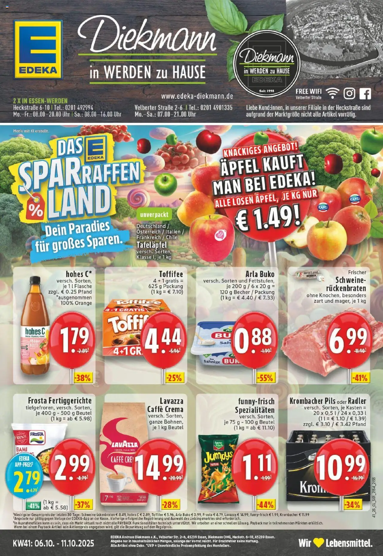 EDEKA Prospekt ab 06.10.2025 - Prospekt Essen-Werden Online