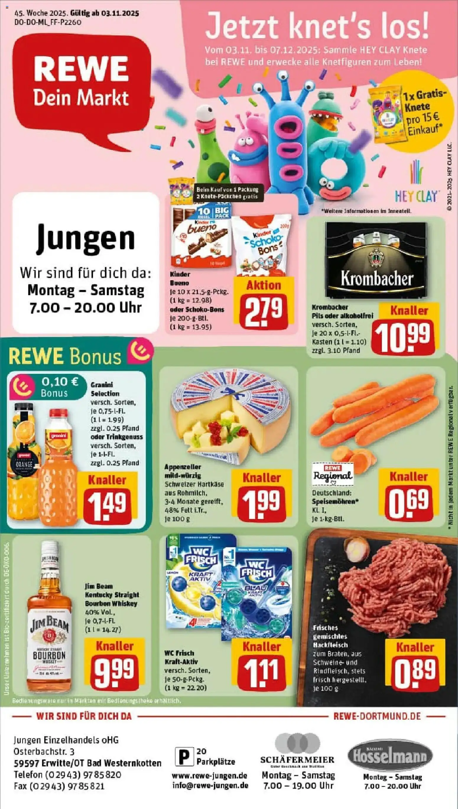Vorschau von dem Prospekt des Geschäftes Rewe, gültig ab dem 02.11.2025