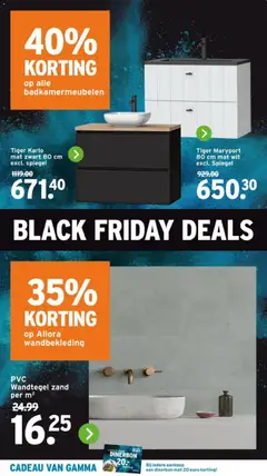 Voorbeeld van Black Friday van winkel GAMMA geldig vanaf 27-10-2025 | Pagina: 23