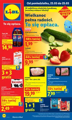 Pogląd gazetki "Lidl gazetka" ze sklepu Lidl ważnej od 23.03.2026