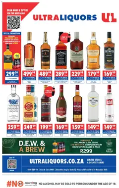 Preview of Ultra Liquors flyer valid from 16/11/2025