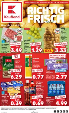 Vorschau von dem Prospekt des Geschäftes Kaufland, gültig ab dem 15.10.2025