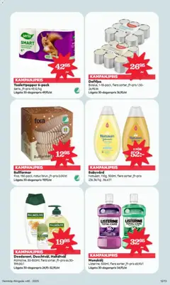 Förhandsgranska reklamblad Aktuella reklamblad Hemköp från butik Hemköp gäller från 10/11/2025 | Sida : 12