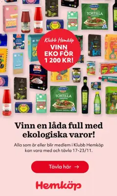 Förhandsgranska reklamblad Aktuella reklamblad Hemköp från butik Hemköp gäller från 17/11/2025 | Sida : 5