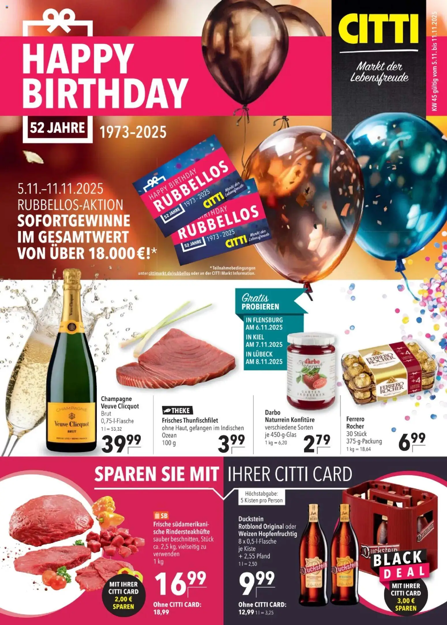 Eksempel på tilbudsavis Tilbud fra butik CITTI gyldig fra 05/11/2025