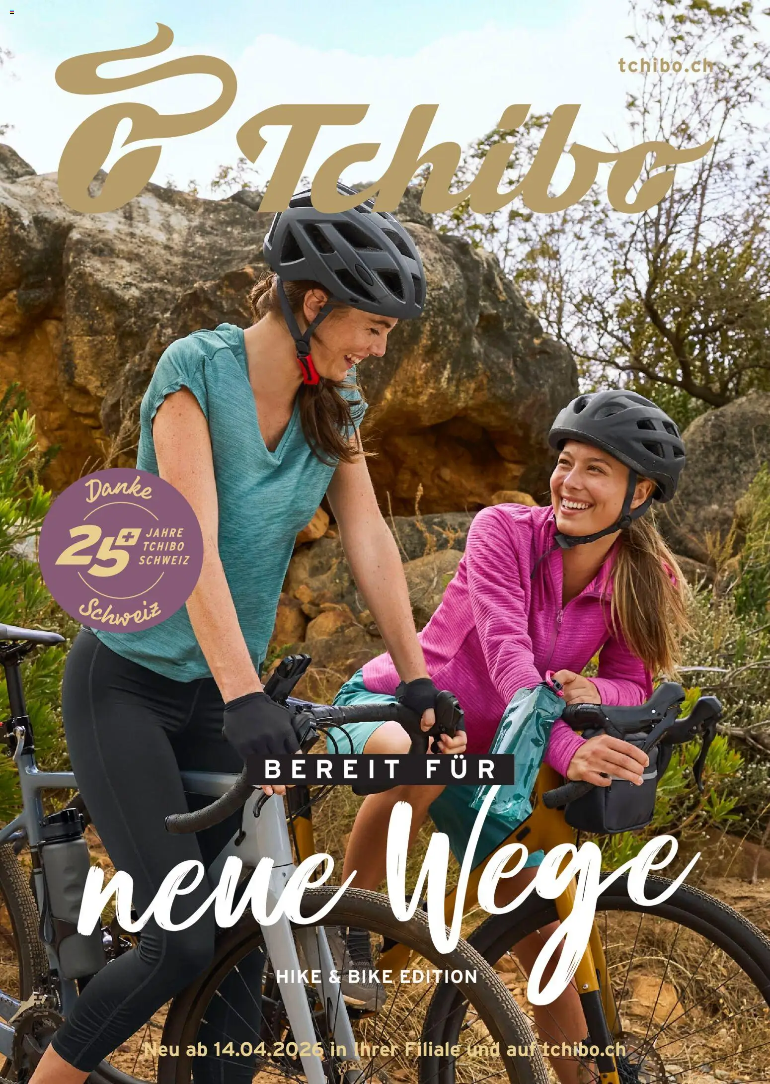 Vorschau des Merkblatts Tchibo aktionen Bereit für neue Wege vom Shop Tchibo gültig von 14.04.2026 bis 