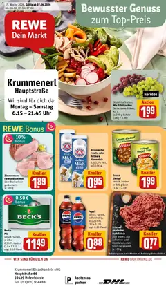 Vorschau von dem Prospekt des Geschäftes Rewe, gültig ab dem 05.04.2026