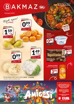 Pregled letka Katalog trgovine Bakmaz vrijedi od 09.10.2025