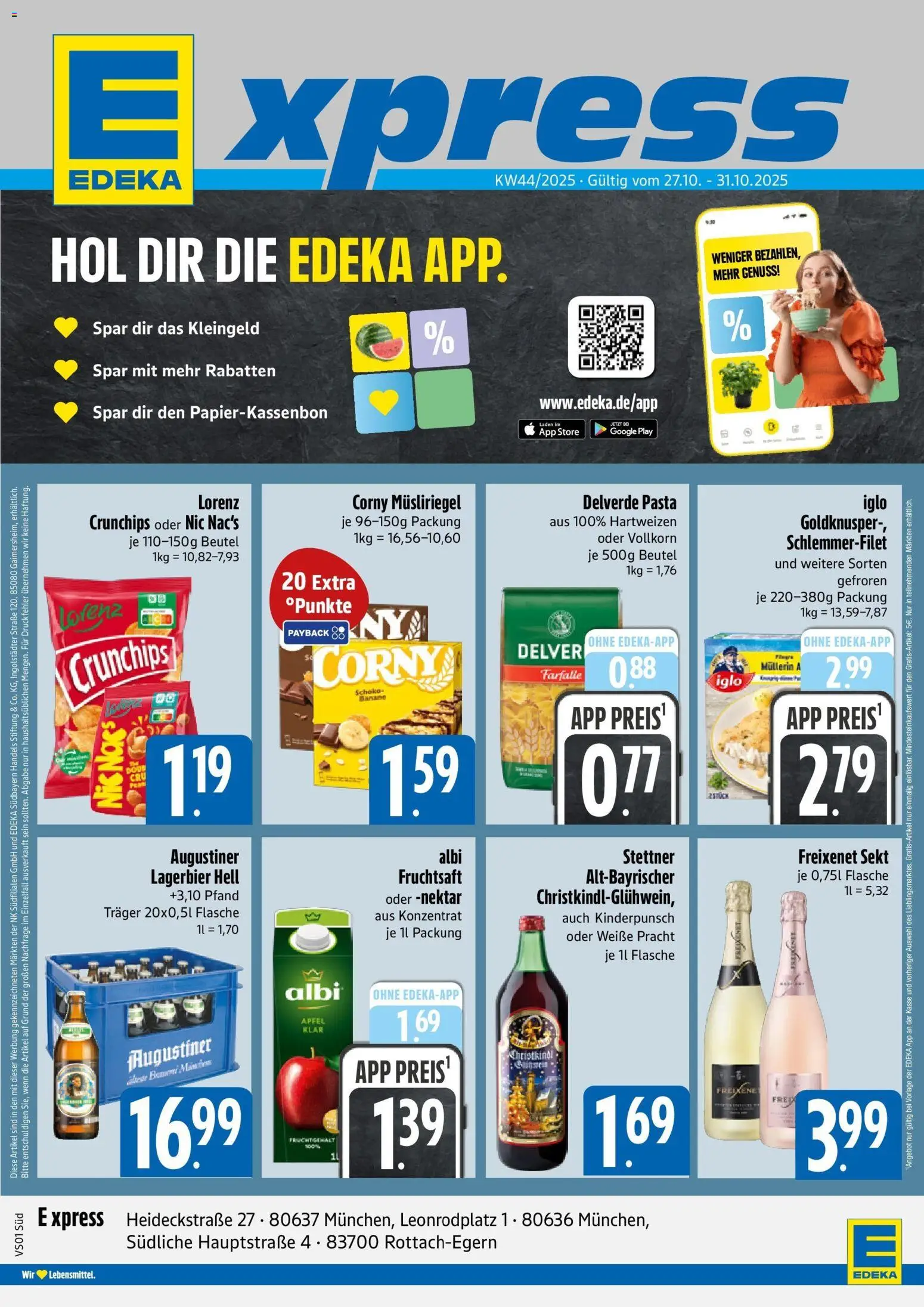 EDEKA Prospekt ab 26.10.2025 - Prospekt München Online