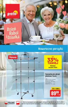 Pogląd gazetki "Dzień Babci i Dziadka" ze sklepu POLOmarket ważnej od 09.01.2026