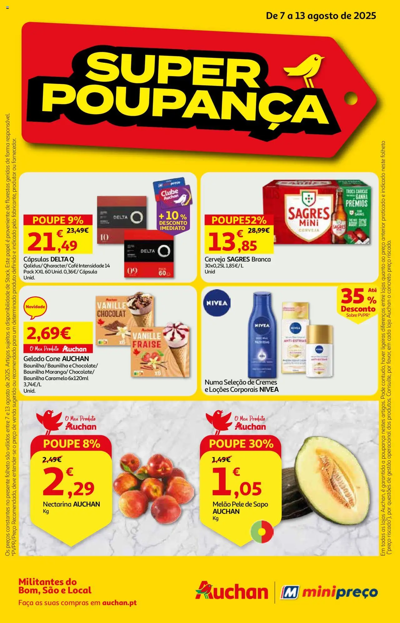 Auchan Folheto de 07/08/2025 - catálogo esta semana - página 1