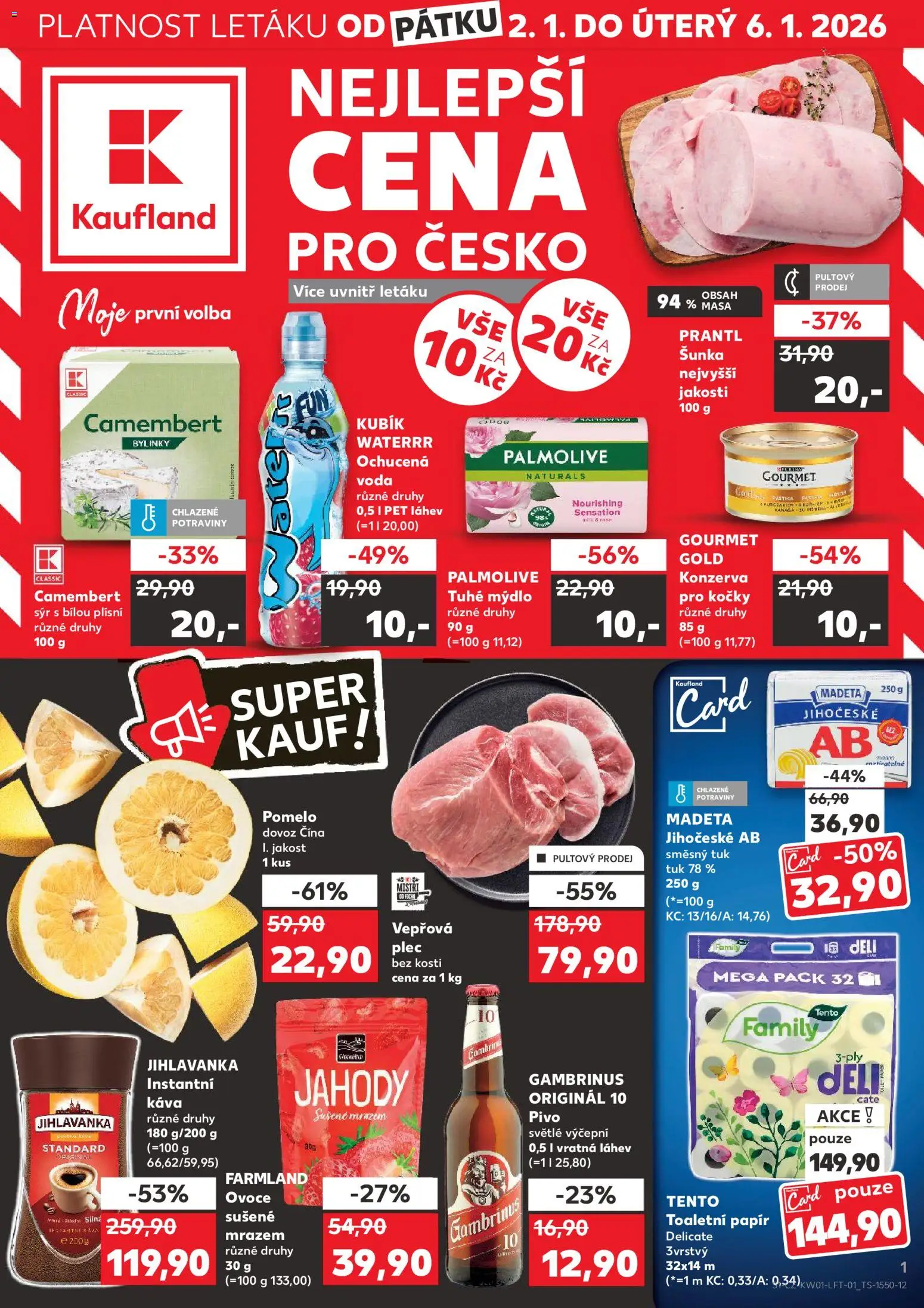 Náhled nabídky: Kaufland Leták - Praha 4 platný od 02.01.2026