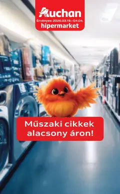Auchan - Auchan Húsvéti elektronikai ajánlataink megtekintése, amely érvényes 2026.03.19.-től