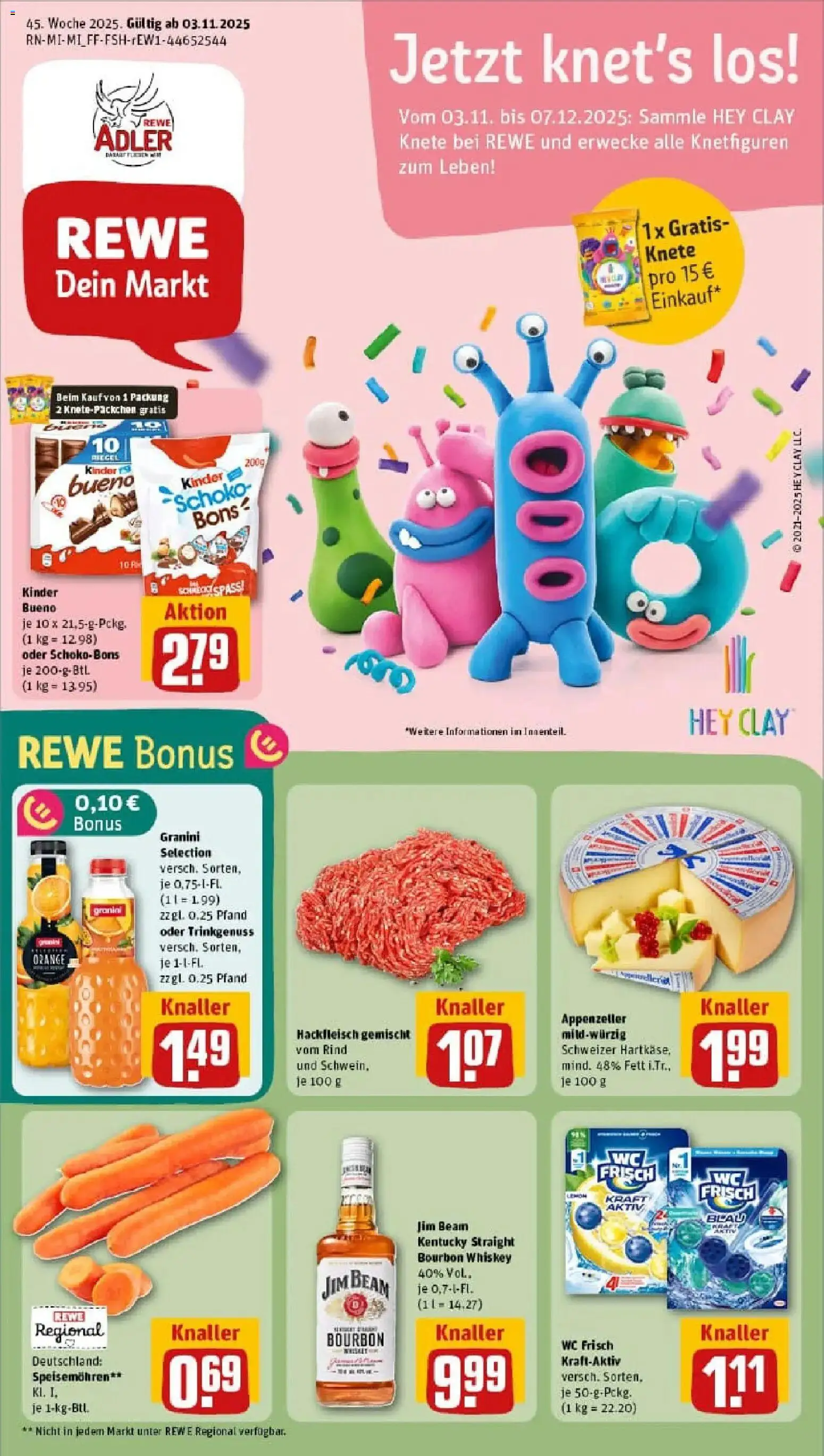 Vorschau von dem Prospekt des Geschäftes Rewe, gültig ab dem 02.11.2025