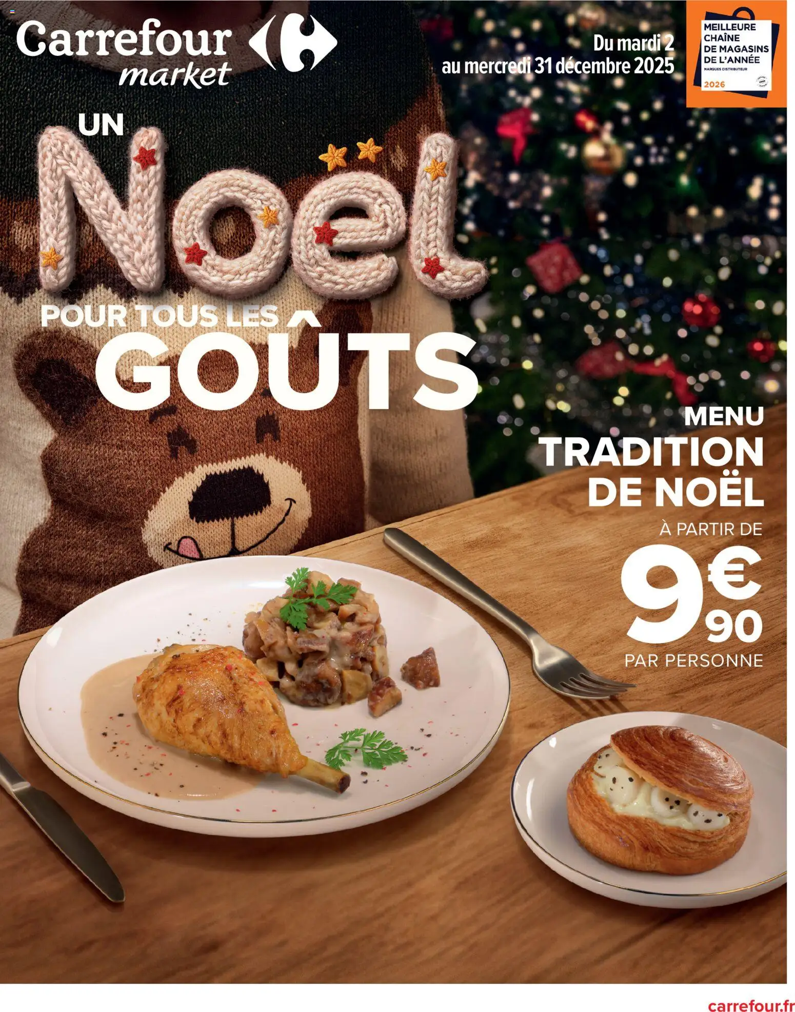 Prévisualisation de Traiteur festif du magasin Carrefour Market formulaire valide 02/12/2025