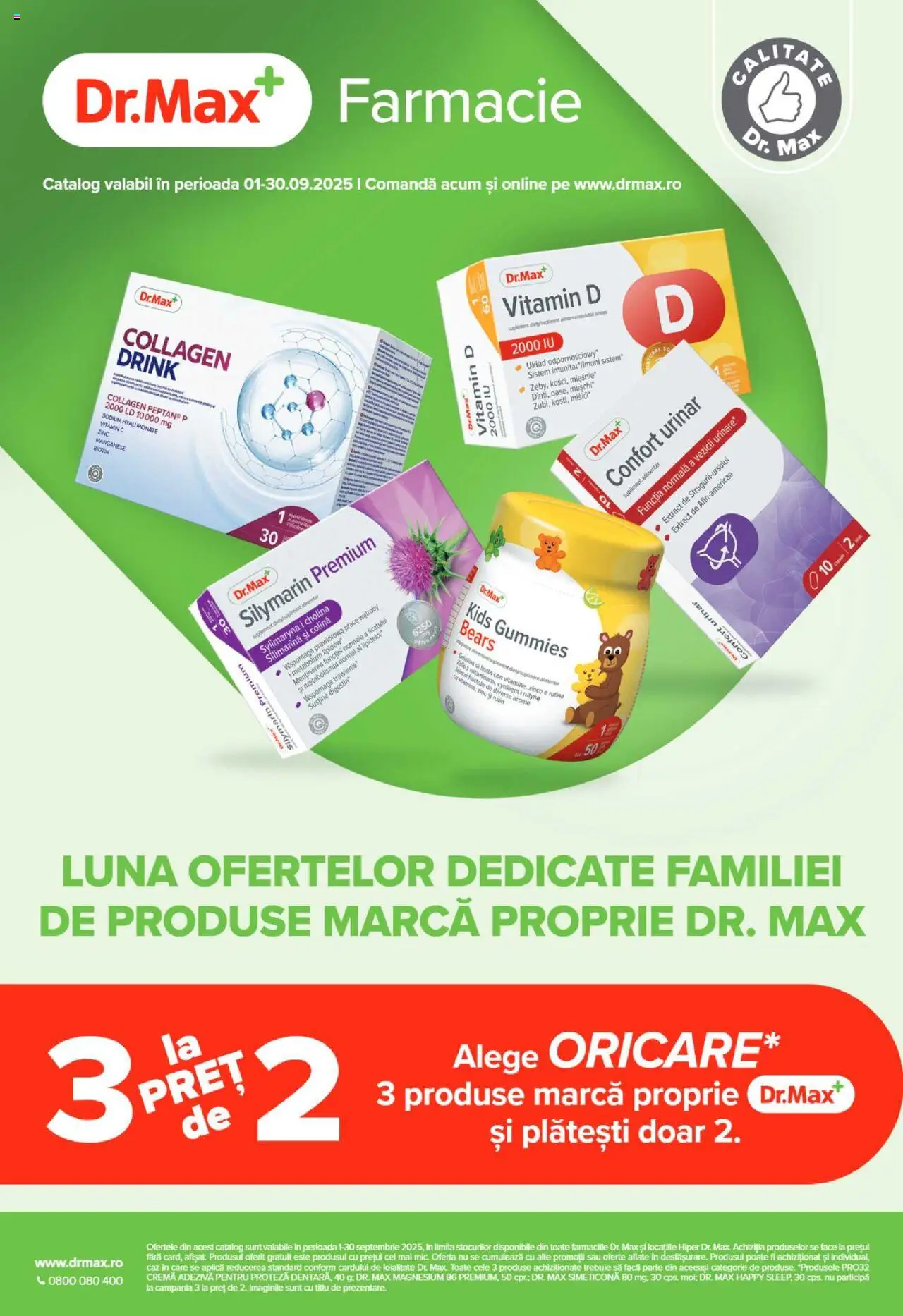 Dr.Max Catalog - Private label de la 01.09.2025 - Pagină 1