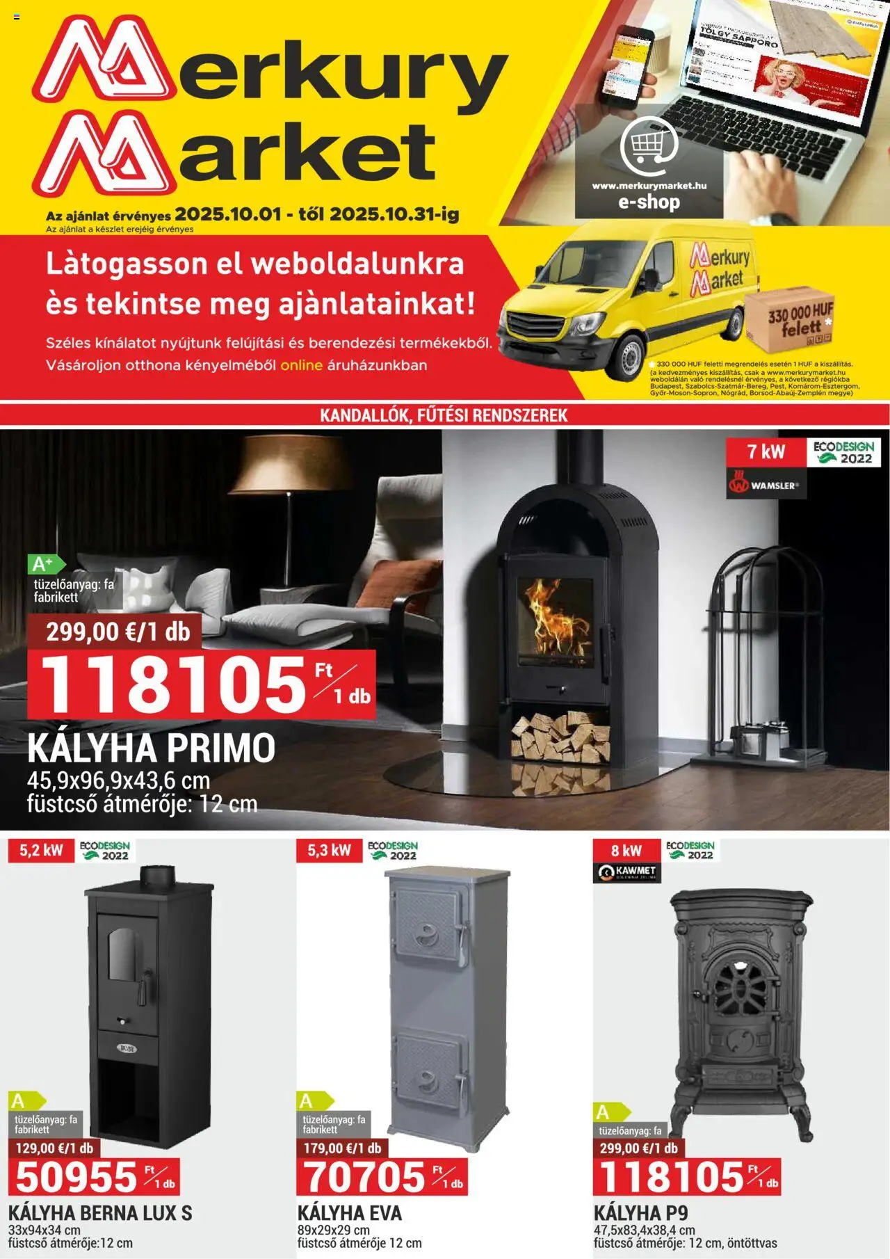Merkury Market aktuális szórólap, érvényes 2025.10.01.-től - 1 oldal