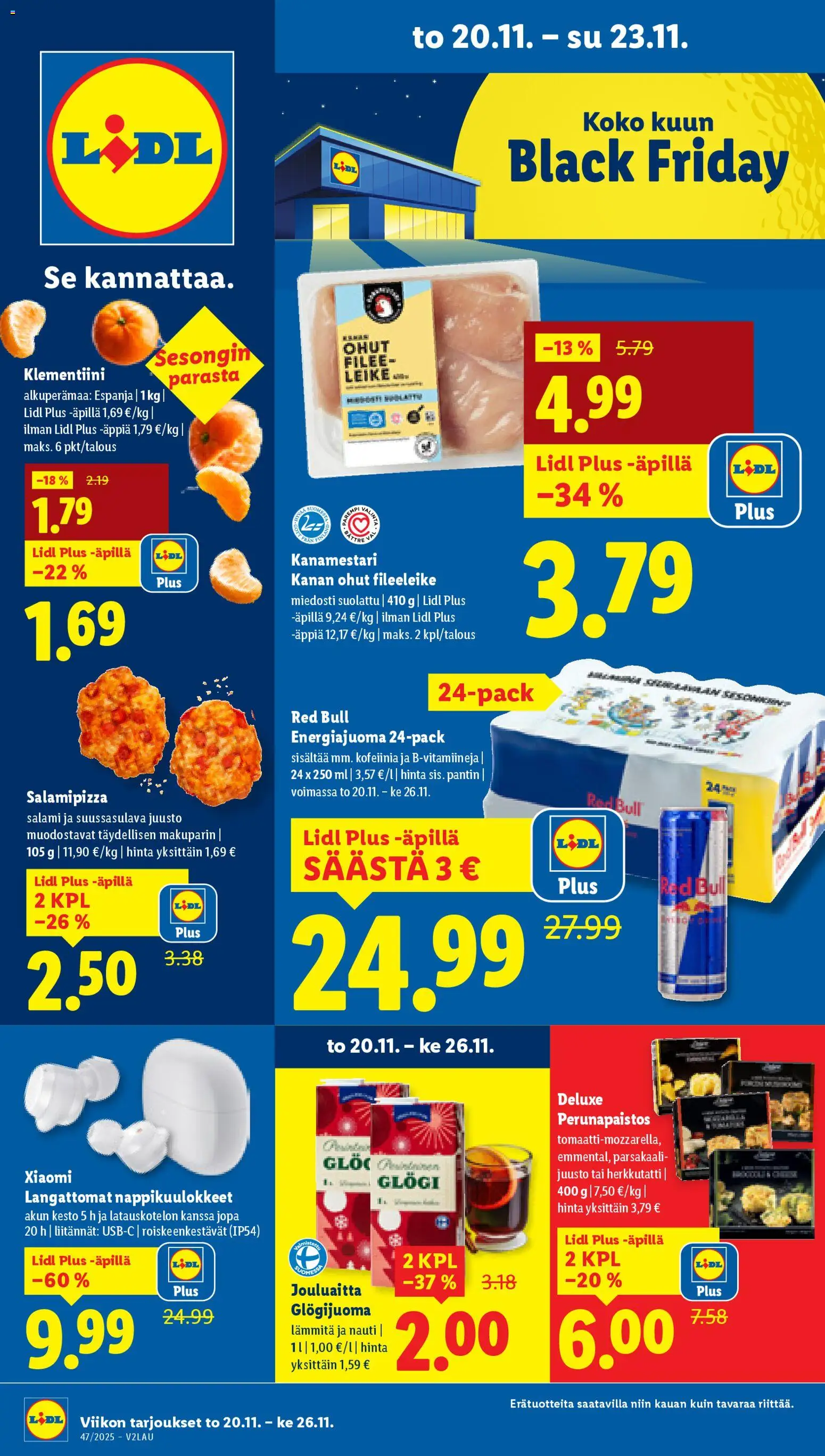 Kaupan Lidl Tarjoukset - Rovaniemi esikatselu, voimassa 20/11/2025