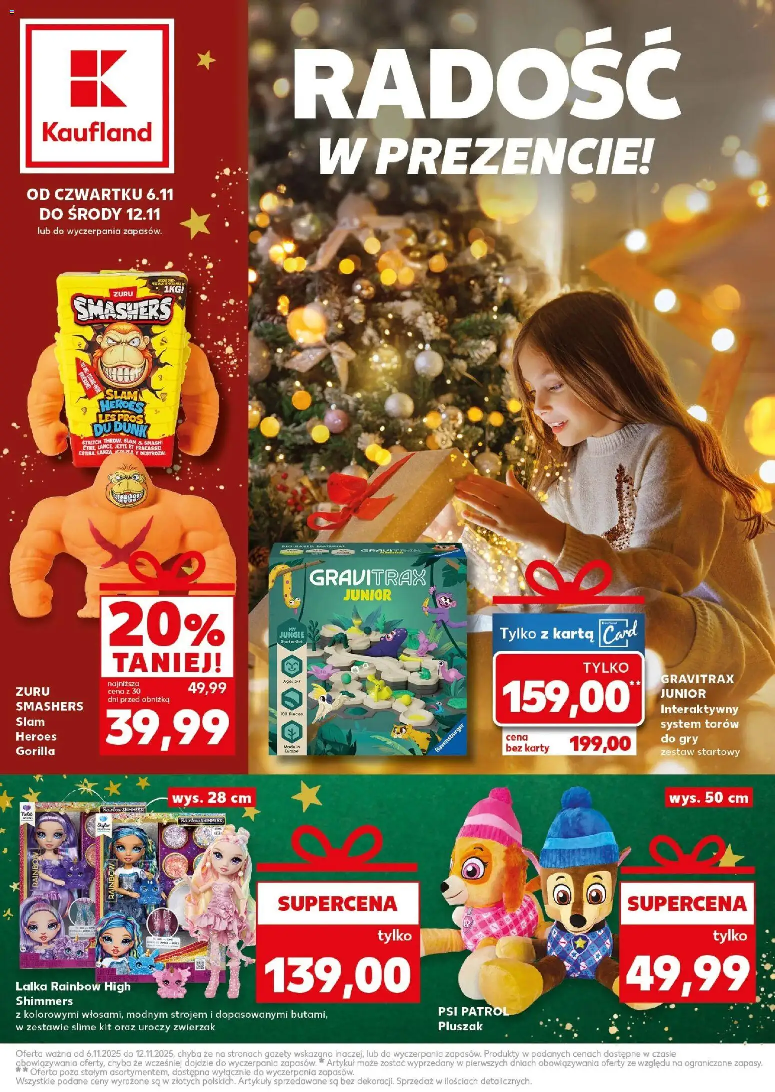 Pogląd gazetki "Zabawki" ze sklepu Kaufland ważnej od 06.11.2025