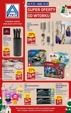 Pogląd gazetki "Super oferty od wtorku" ze sklepu Aldi ważnej od 09.12.2025