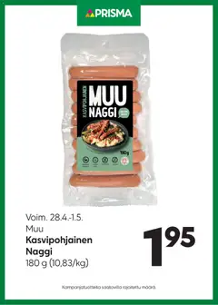 Kaupan Prisma Prisma tarjoukset Naggi esikatselu, voimassa 28/04/2026