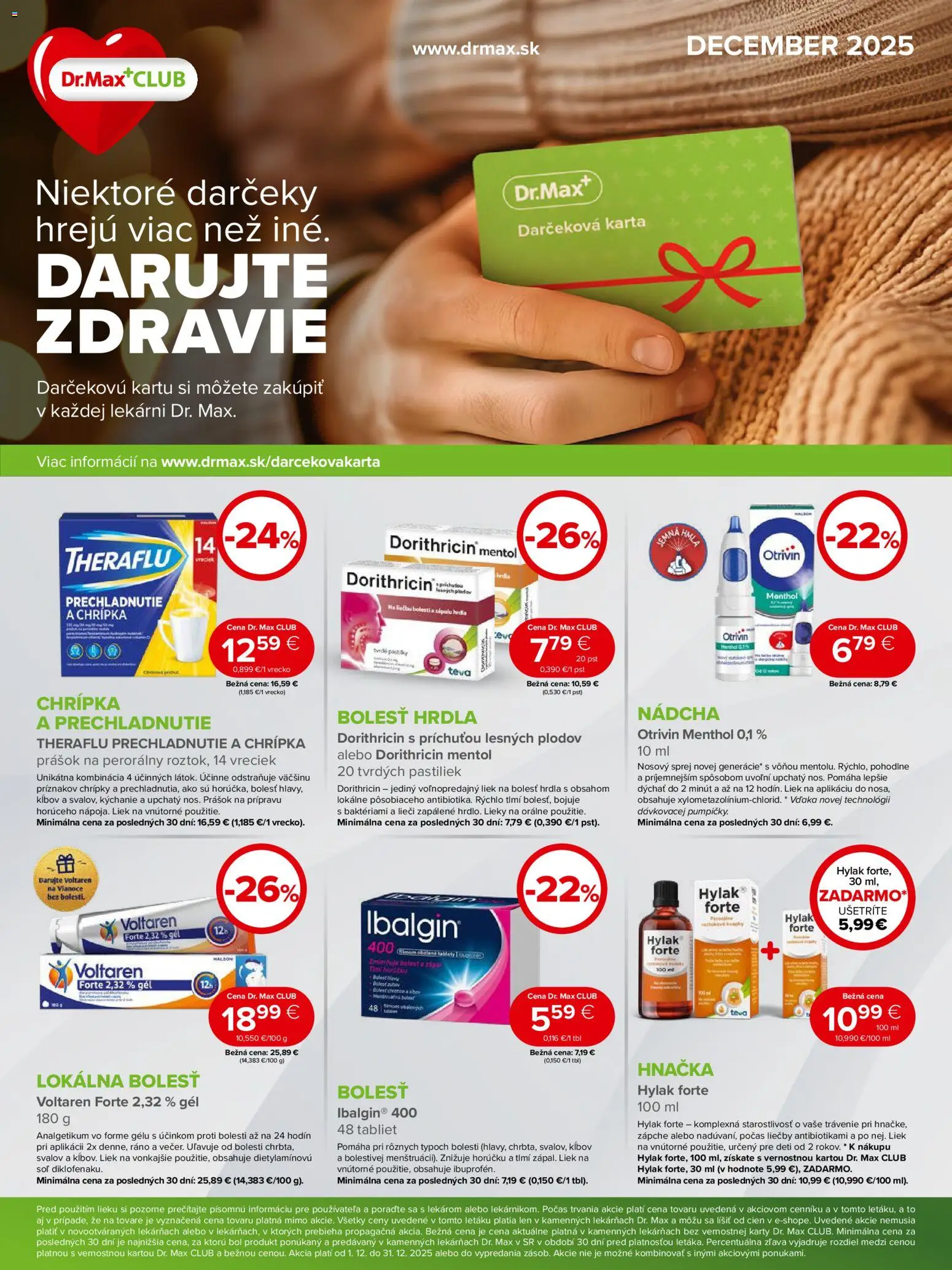 Náhľad Dr. Max letáku platného od 01.12.2025