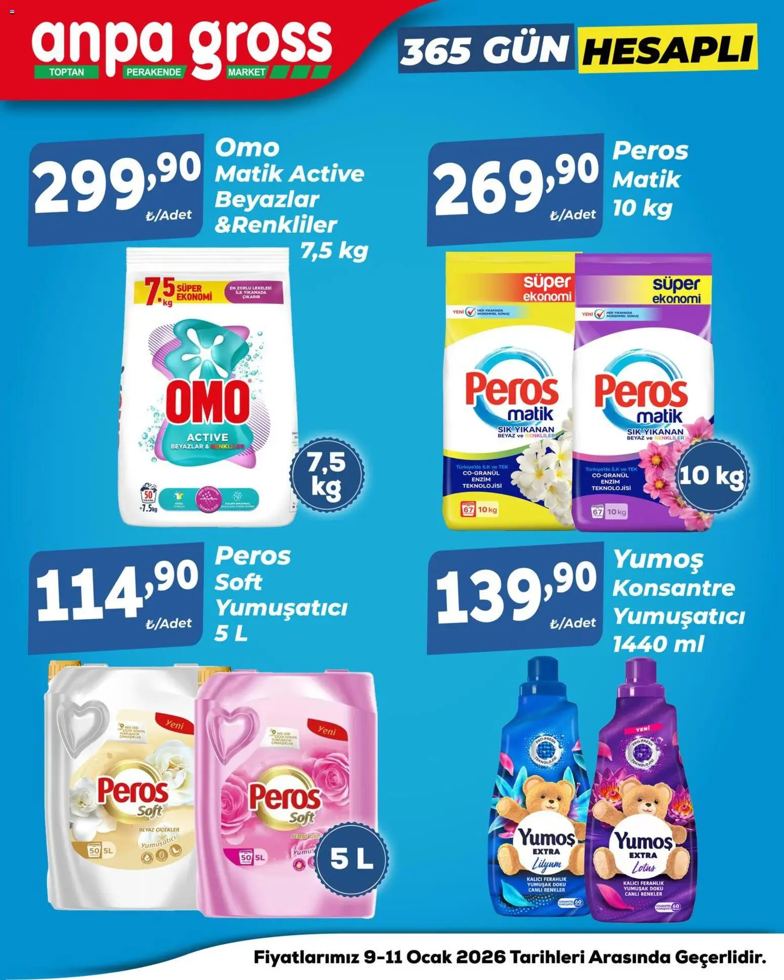 Anpa Gross İndirim 09.01.2026 - Broşürünün önizlemesi - Ocak, Yumuşatıcı