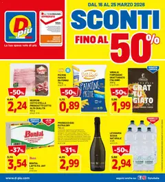 Anteprima dell'opuscolo D Più volantino dal negozio D Più valido da 16/03/2026
