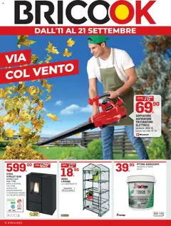 Anteprima dell'opuscolo Attuale volantino dal negozio Brico OK valido da 11/09/2025
