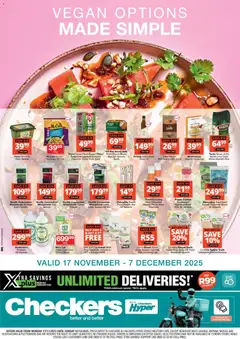 Preview of Checkers flyer valid from 17/11/2025