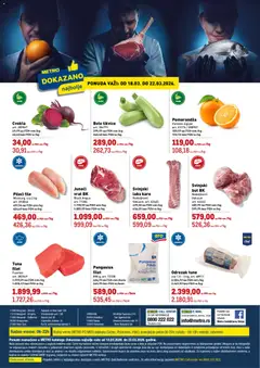 Pregled Metro kataloga - važi od 18.03.2026