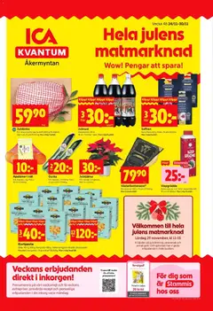 Förhandsgranska reklamblad Hässelby från butik ICA Kvantum gäller från 24/11/2025