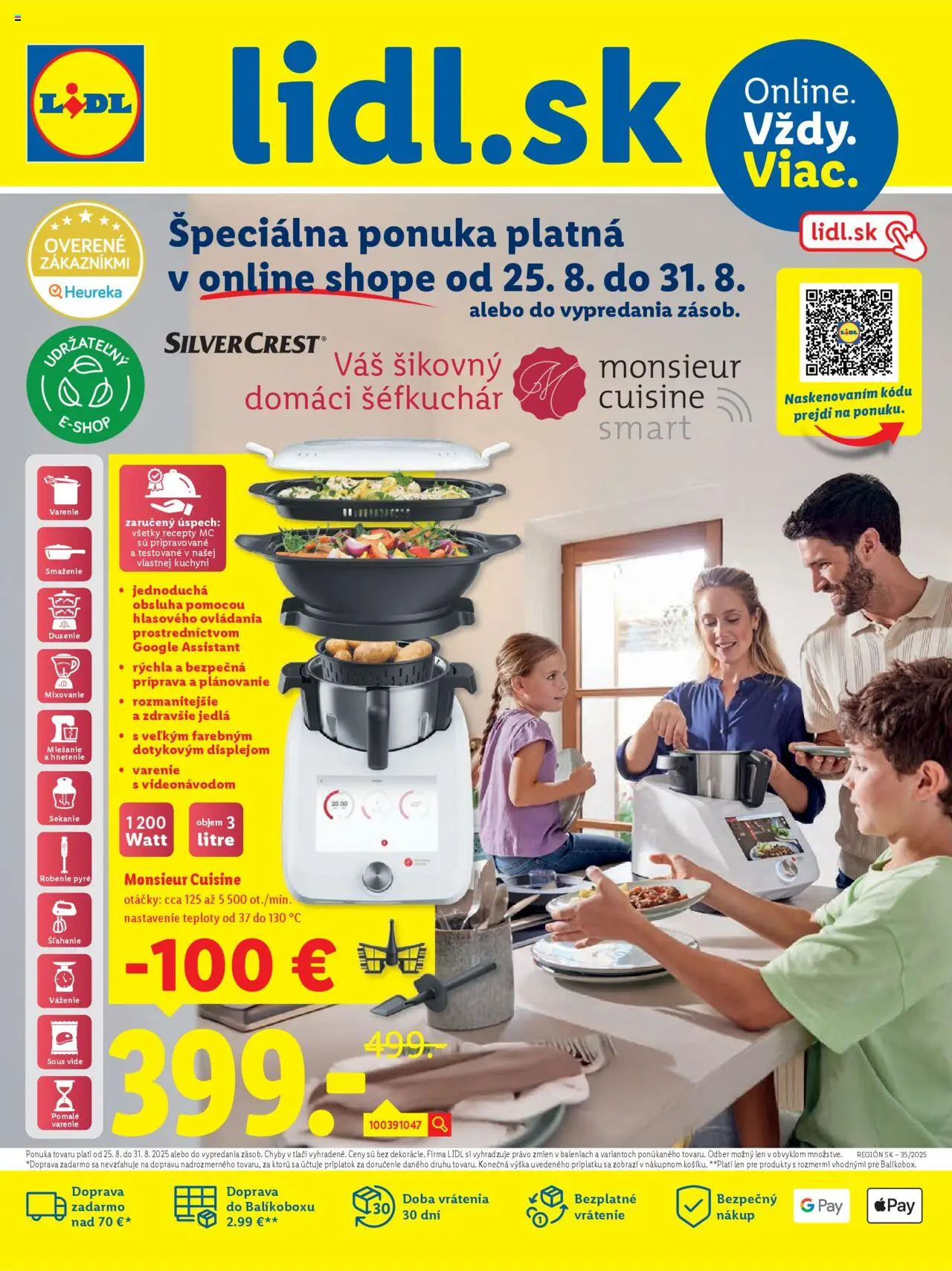 Nový LIDL leták od 25.08.2025 > Online magazín online