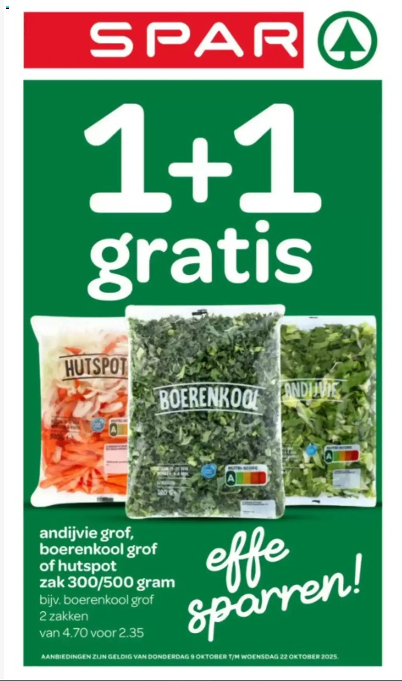 Spar shop Folder geldig vanaf 09-10-2025 - Paginanummer 1