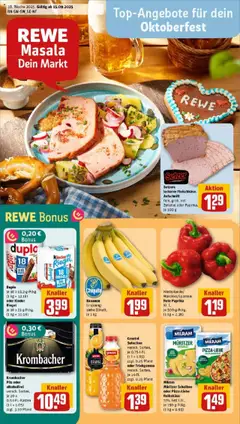 Vorschau von dem Prospekt des Geschäftes Rewe, gültig ab dem 14.09.2025