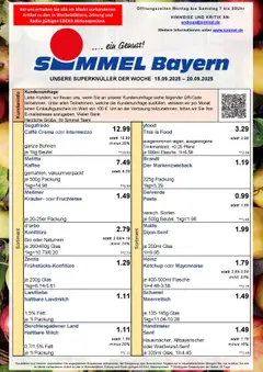 Vorschau von dem Prospekt des Geschäftes Simmel, gültig ab dem 15.09.2025