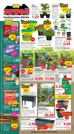 Vorschau von dem Prospekt des Geschäftes Jawoll, gültig ab dem 23.03.2026