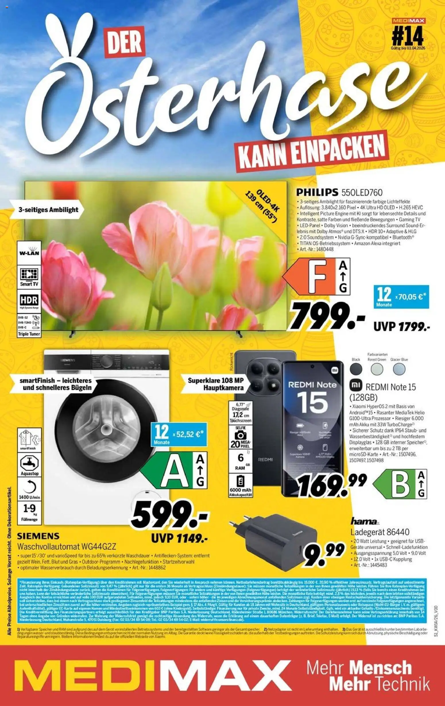 Vorschau von dem Prospekt des Geschäftes Medimax, gültig ab dem 27.03.2026