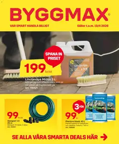 Förhandsgranska reklamblad ByggMax erbjudanden från butik ByggMax gäller från 05/04/2026