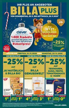 Vorschau der Angebote: Billa Plus Black Friday gültig ab 20.11.2025