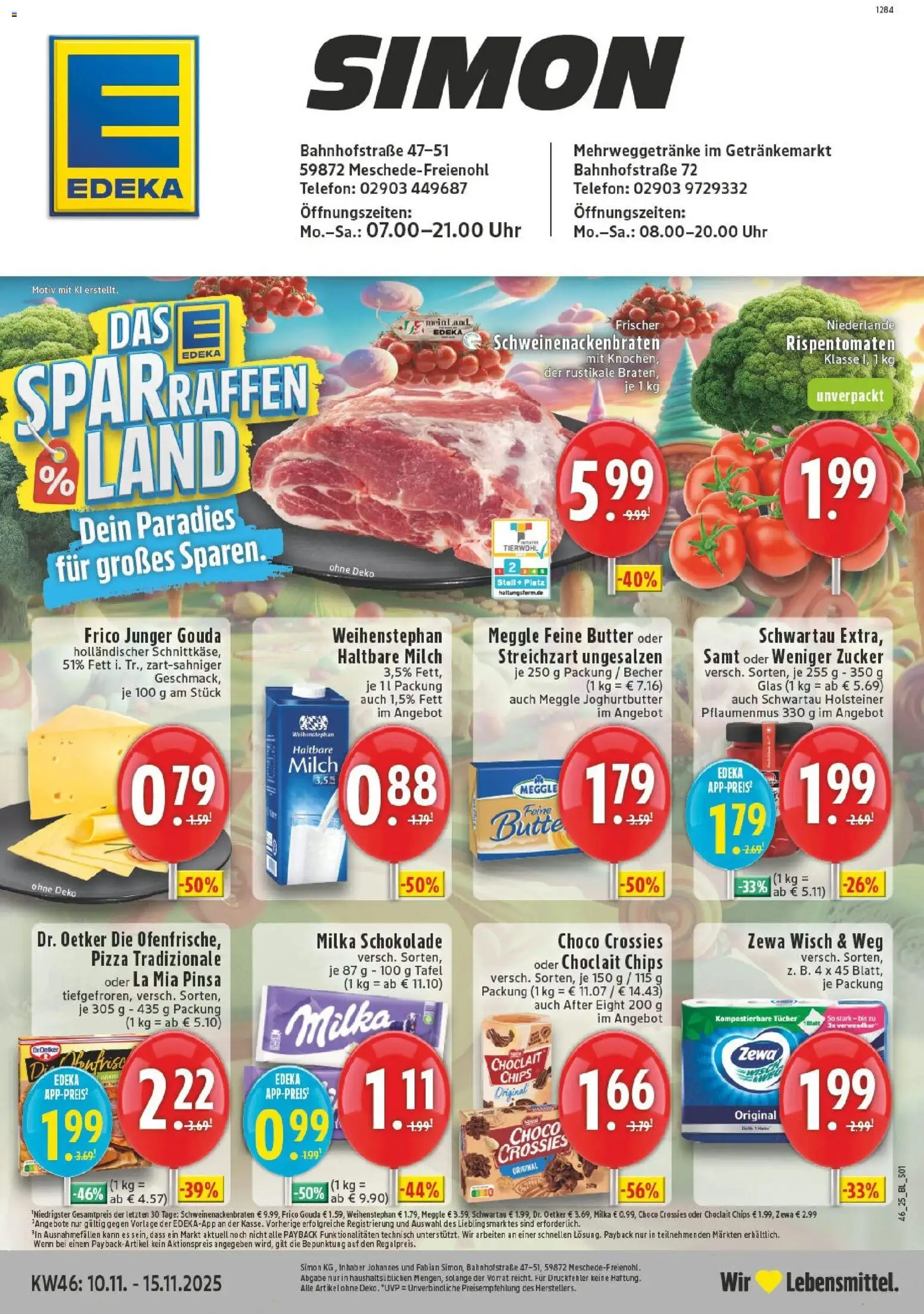 Vorschau von dem Prospekt des Geschäftes Edeka, gültig ab dem 10.11.2025