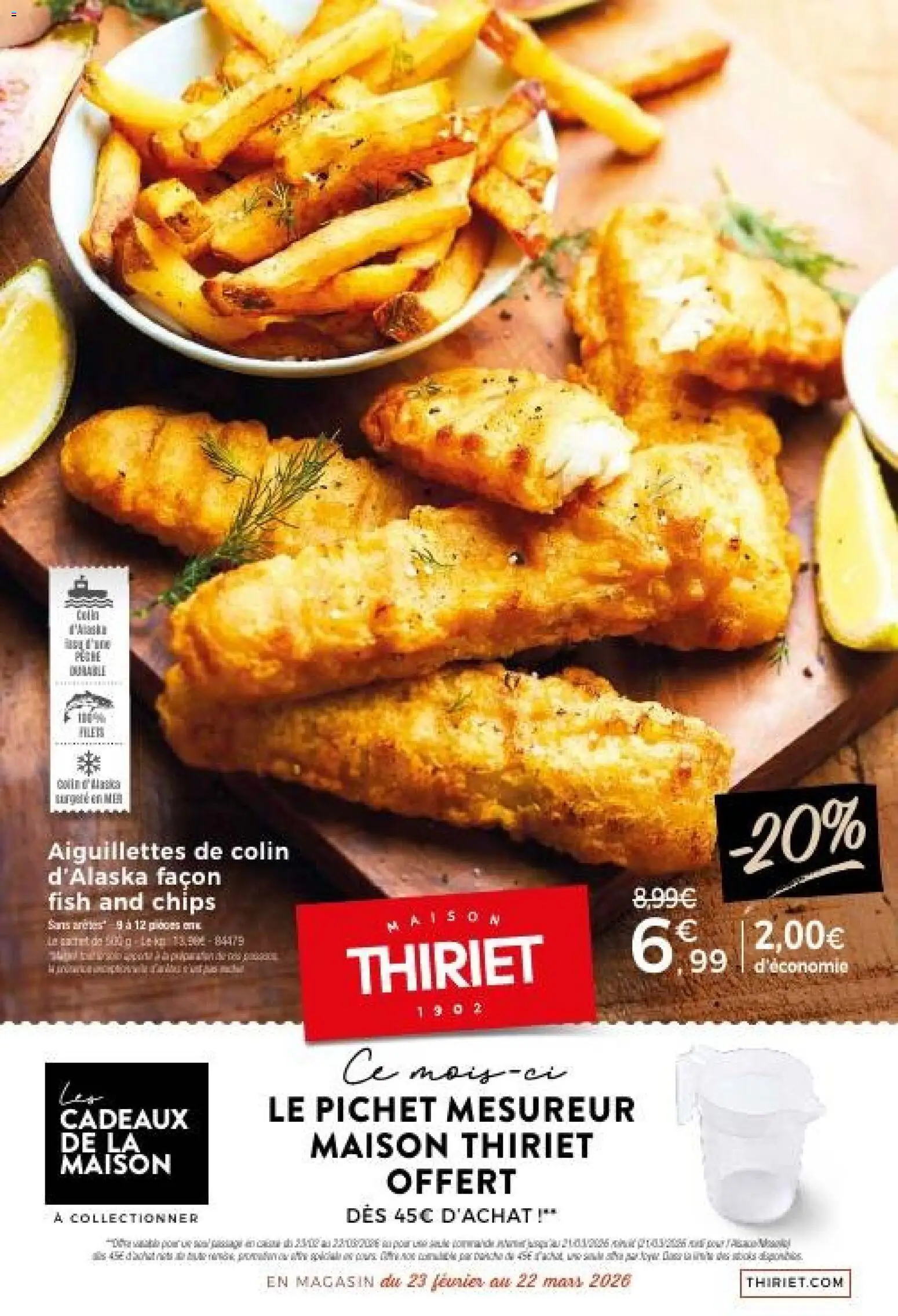 Prévisualisation de Catalogue du magasin Thiriet formulaire valide 23/02/2026